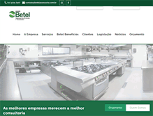Tablet Screenshot of betelassessoria.com.br